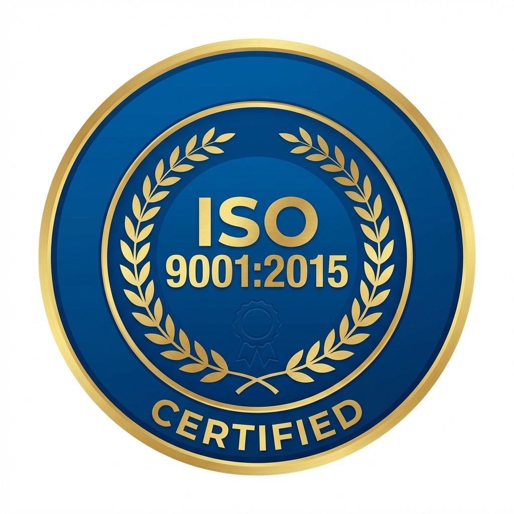 ISO 9001:2015 Certified